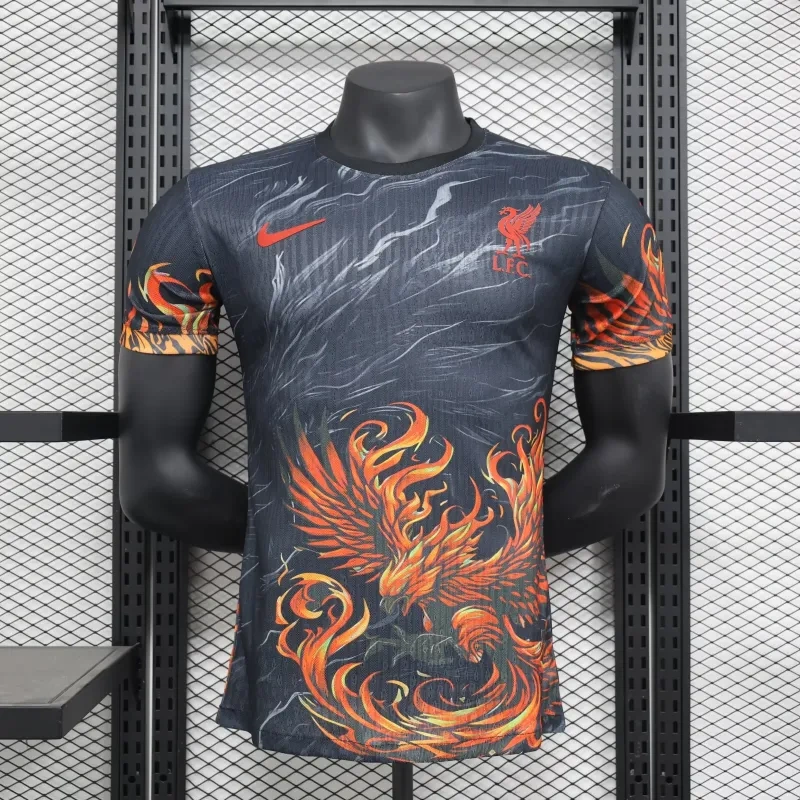 Liverpool Fire Phoenix 2024-25 Player Edition Football Jersey