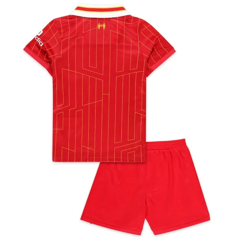 24-25 Liverpool Home Kids Kits Youth Apparels Football Jersey