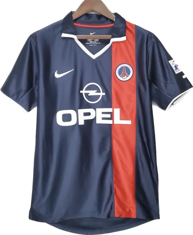01-02 PSG Retro Jersey Home