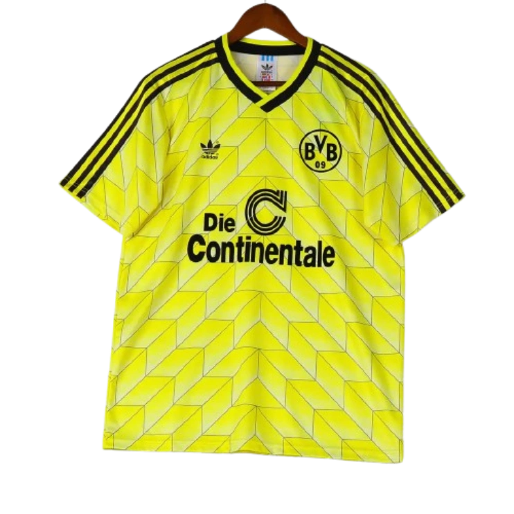 88-89 Borussia Dortmund Retro Jersey Home