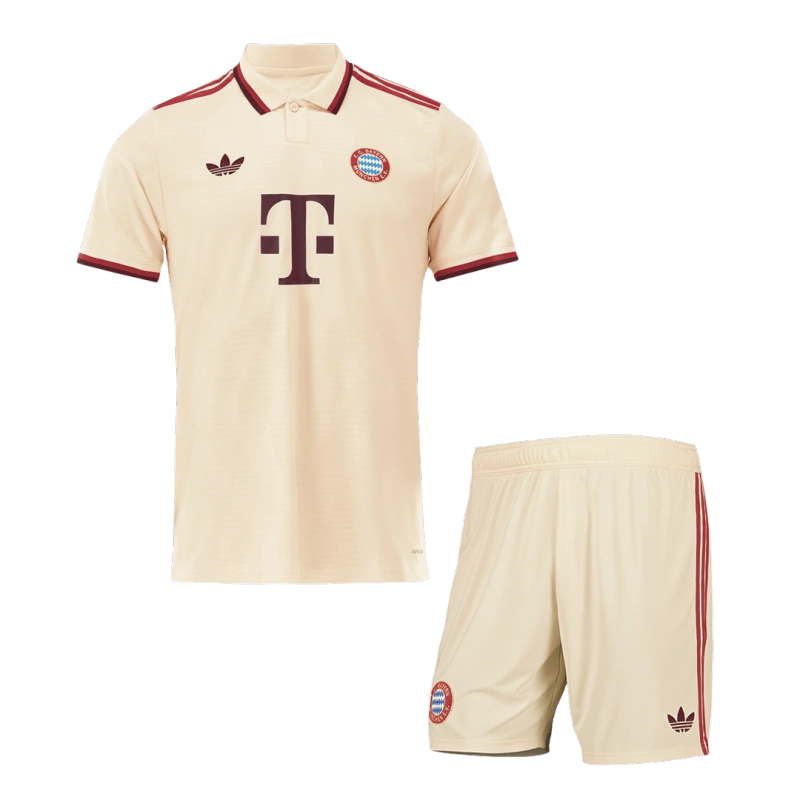 Bayern Munich UCL Third Away Soccer Uniform Kits 2024-25