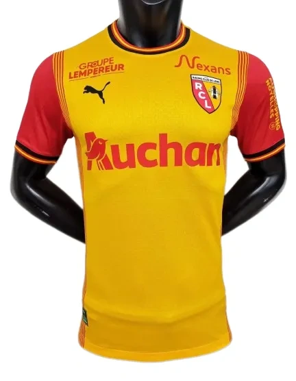 23-24 RC Lens Home Jersey Player Verson