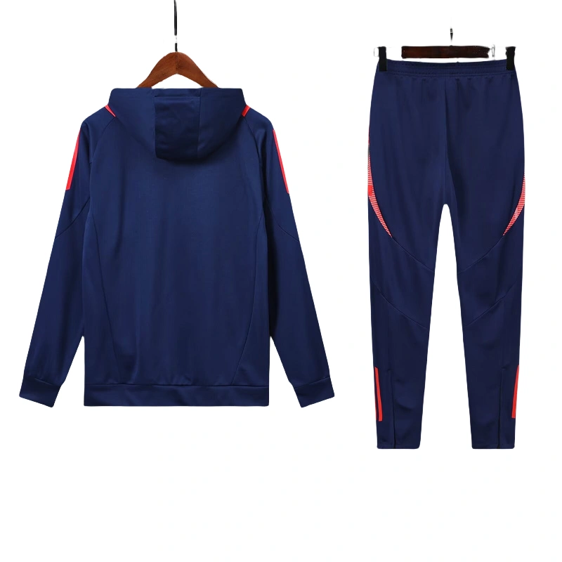 Adidas Manchester United Men 2024-25 Hooded Training Tracksuit Kits