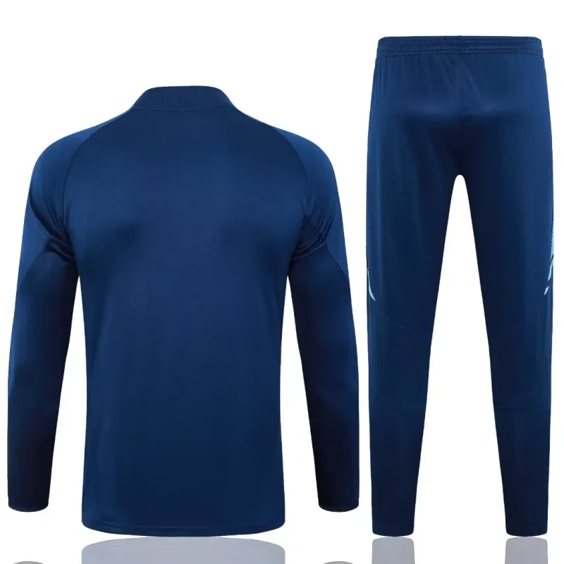 Arsenal 2024-25 Blue Long Sleeve Training Suit Kits