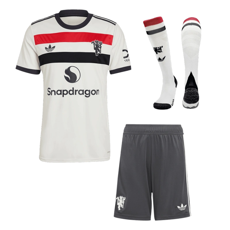Manchester United Third Away Custom Full Soccer Kit 2024-25
