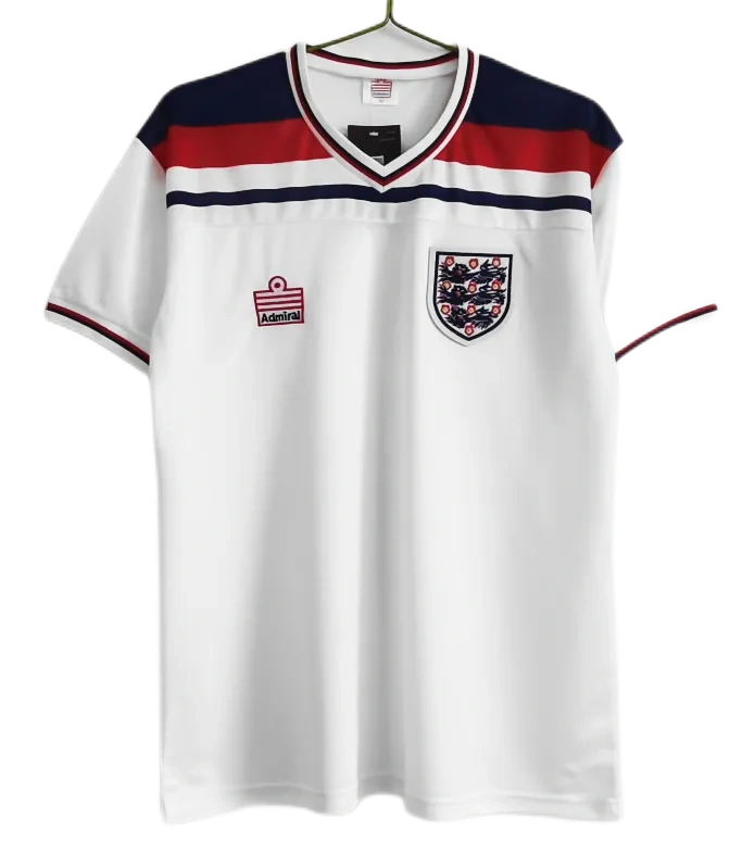 England 1982 Retro Soccer Jersey Home Replica