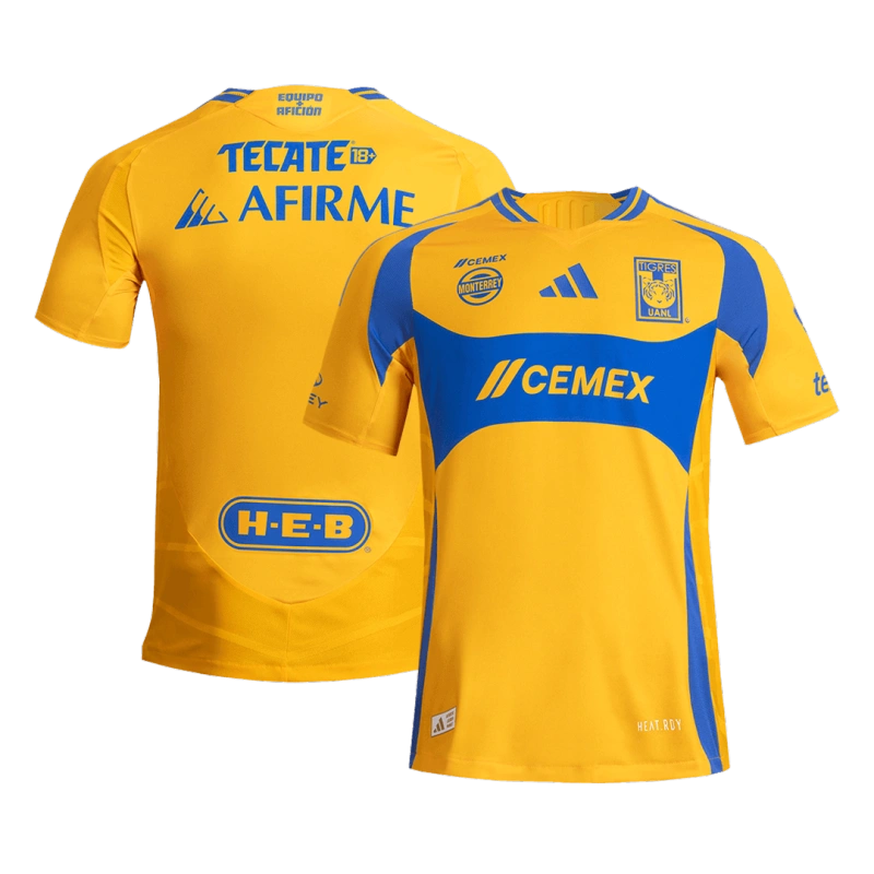 Authentic Soccer Jersey Tigres UANL Home Shirt 2024-25