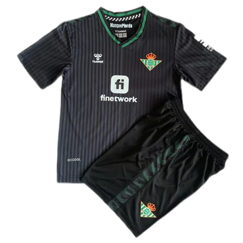 Kids Real Betis 2023/24 Third Kit Jersey+Short
