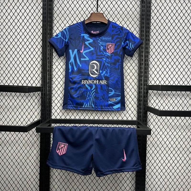 2024-25 Kids Atletico Madrid Third Jersey Kits