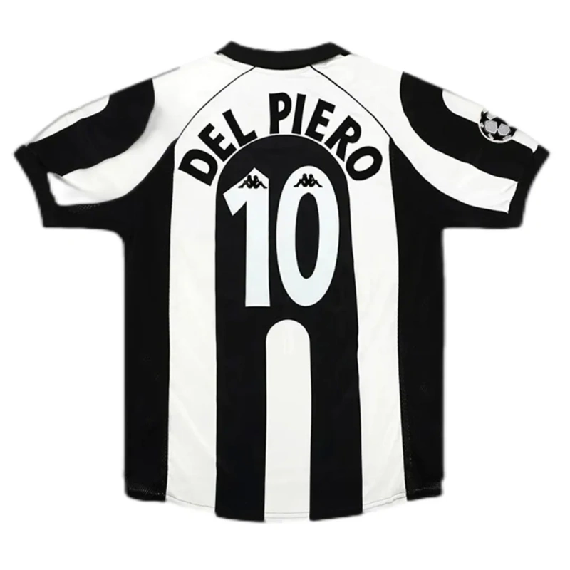 1997-98 Juventus Del Piero #10 Retro Jersey Home