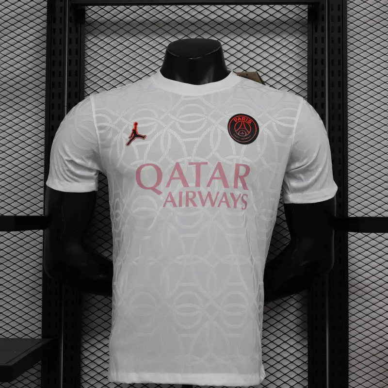 PSG 24-25 Player Version Academy Pro Pre-Match White Jersey