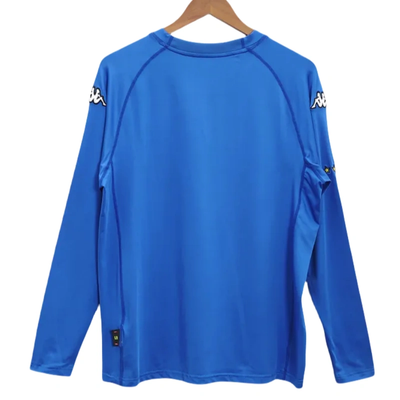Italy 2000 Retro Home Long Sleeve Jersey