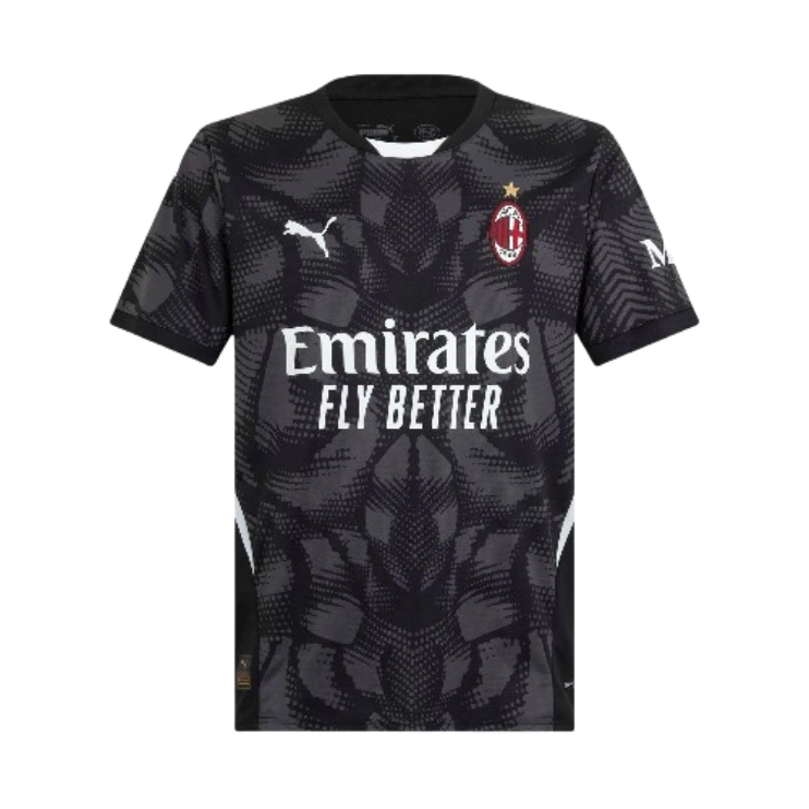 AC Milan 24-25 Goalkeeper Black Kit Jersey