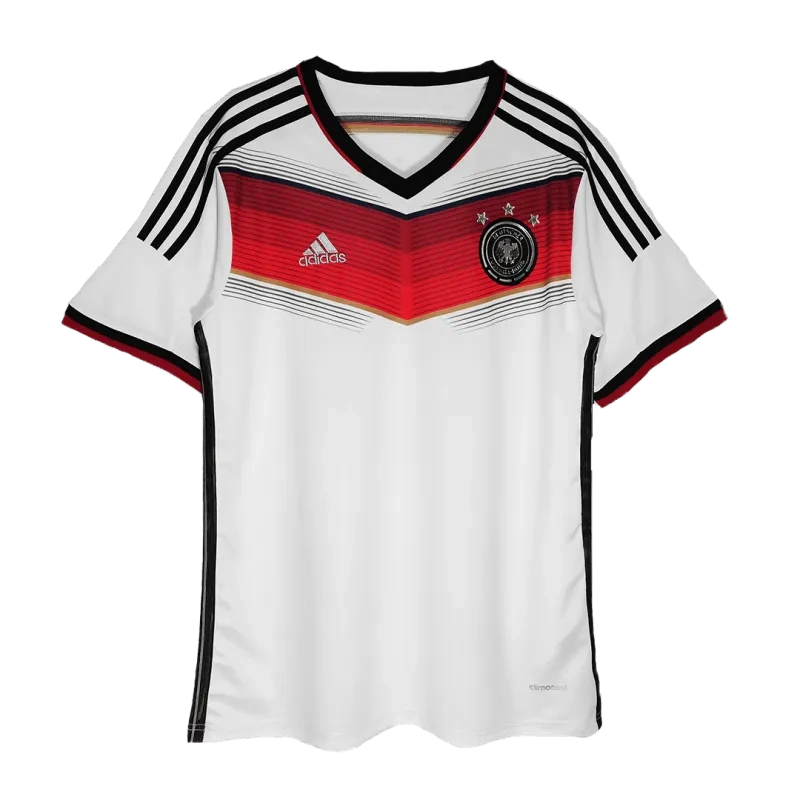 Germany Retro 3 Stars 2014 Home Jersey World Cup