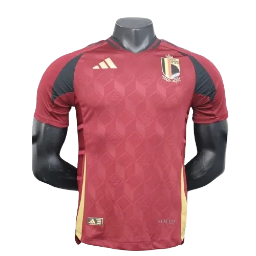 Euro Belgium Nation Home Jersey Player Version