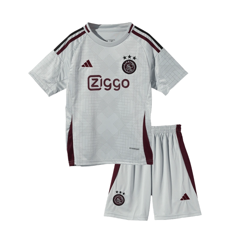 Kids Ajax Custom Third Away Soccer Kits 2024-25