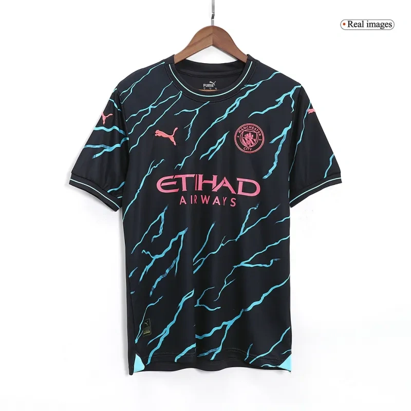 Manchester City 2023/24 Third Away Kit Jersey+Shorts