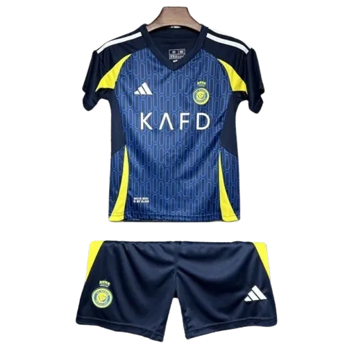 Kids Al Nassr Away Kit Jersey+Shorts 2024-25