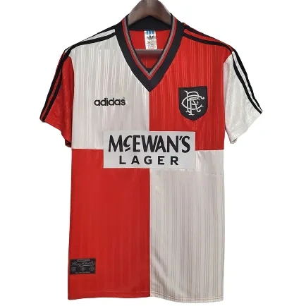 Glasgow Rangers 1995/96 Retro Jersey Away