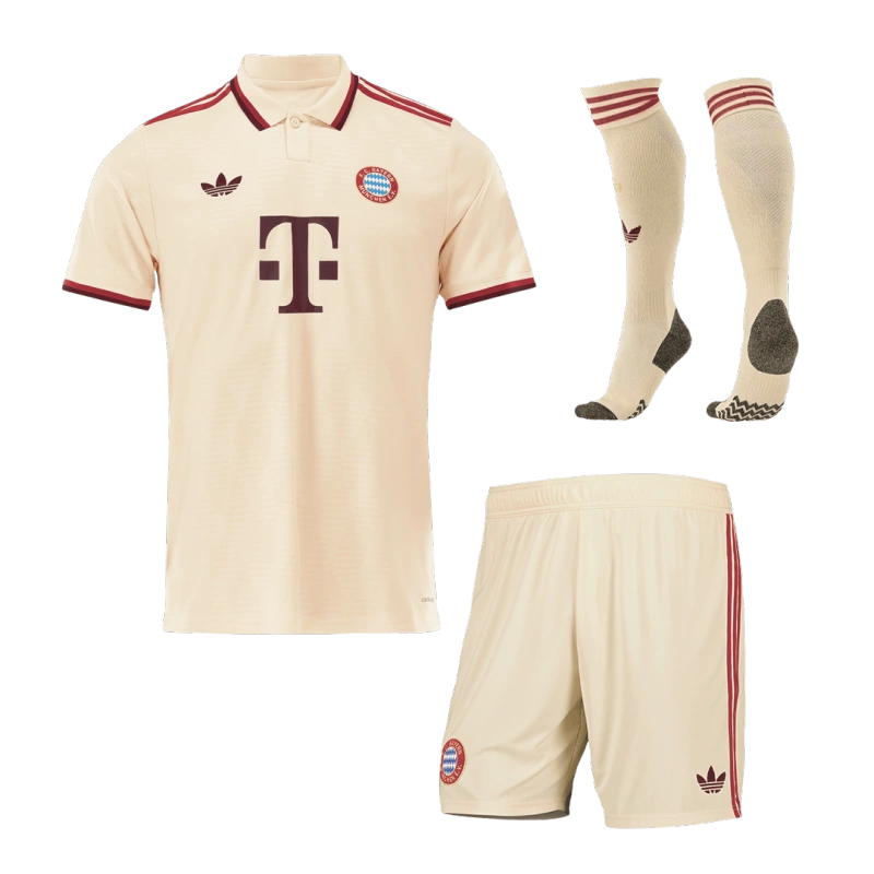 Bayern Munich UCL Third Away Custom Full Soccer Kit 2024-25