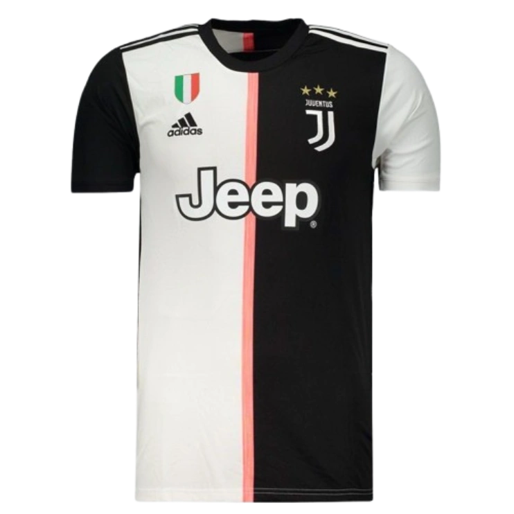 2019-20 Juventus Home Retro Soccer Jersey Adidas Ronaldo #7