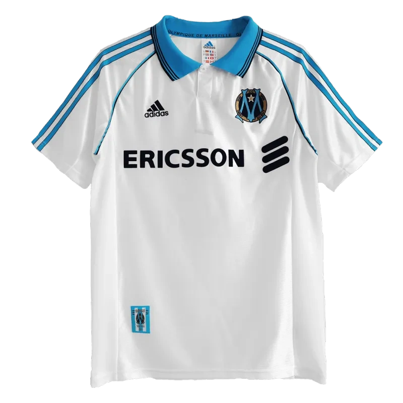 98-99 Marseille Retro Jersey Home