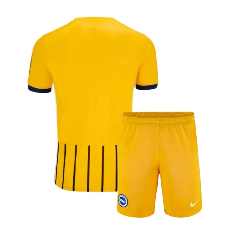 2024-25 Kids Brighton & Hove Albion Away Kit