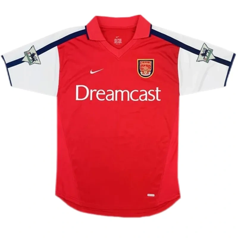 00-01 Arsenal Bergkamp #10 Retro Jersey Home
