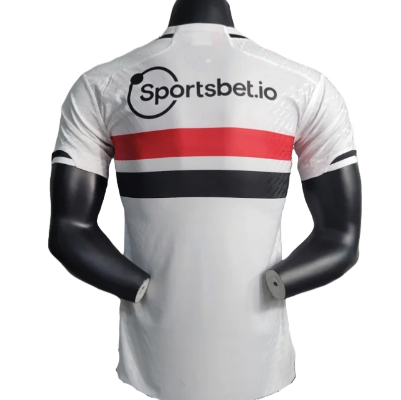 Sao Paulo FC 23-24 Home Soccer Jersey Player Edition