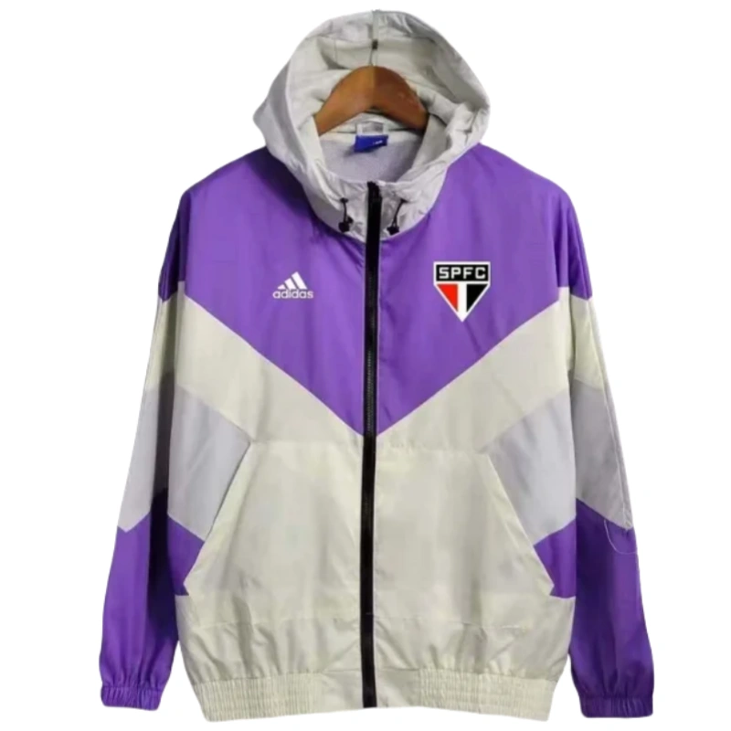 São Paulo 2023 Windbreaker Purple Soccer Jersey