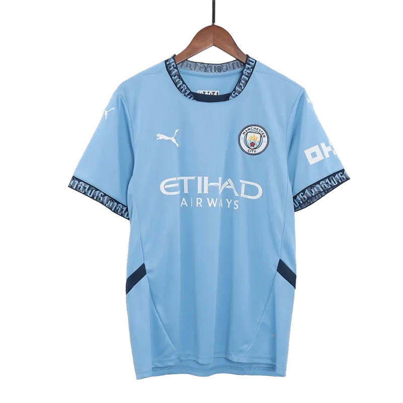 Manchester City 2024/25 Home Kit(Jersey+Shorts)