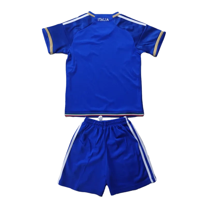 Kids Italy 2023 Home Jersey Kit