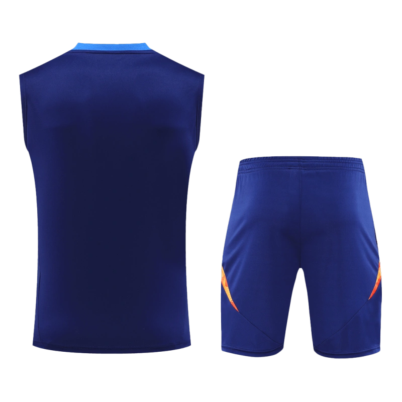 Juventus Pre-Match Soccer Jersey Vest Kit(Jersey+Shorts) 2024-25