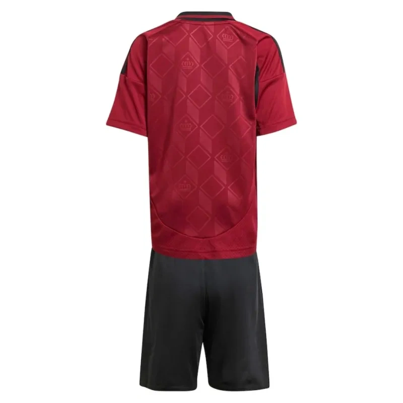 Kids Belgium Nation Home Jersey Kit Euro 2024