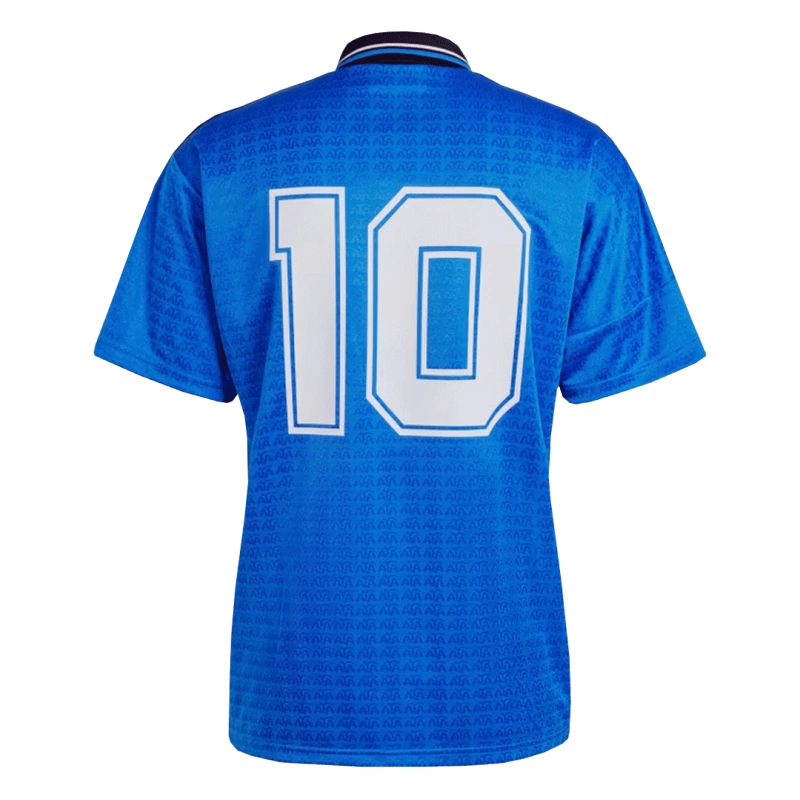Argentina Nation #10 Away Retro Soccer Jersey 1994