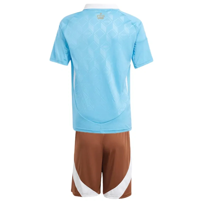 Kids Belgium Nation Away Jersey Kit Euro 2024