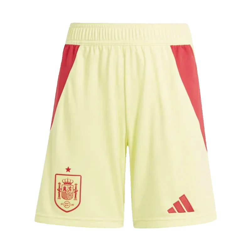 2024 Spain Nation Away Soccer Shorts Euro