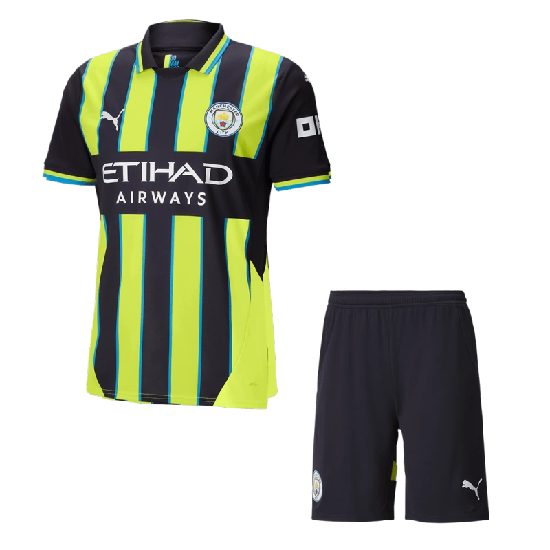 Manchester City Away Soccer Uniform Kits 2024-25