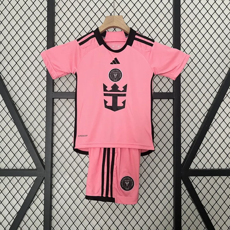 24-25 Inter Miami Home Kids Kit Children Sets Football Jersey