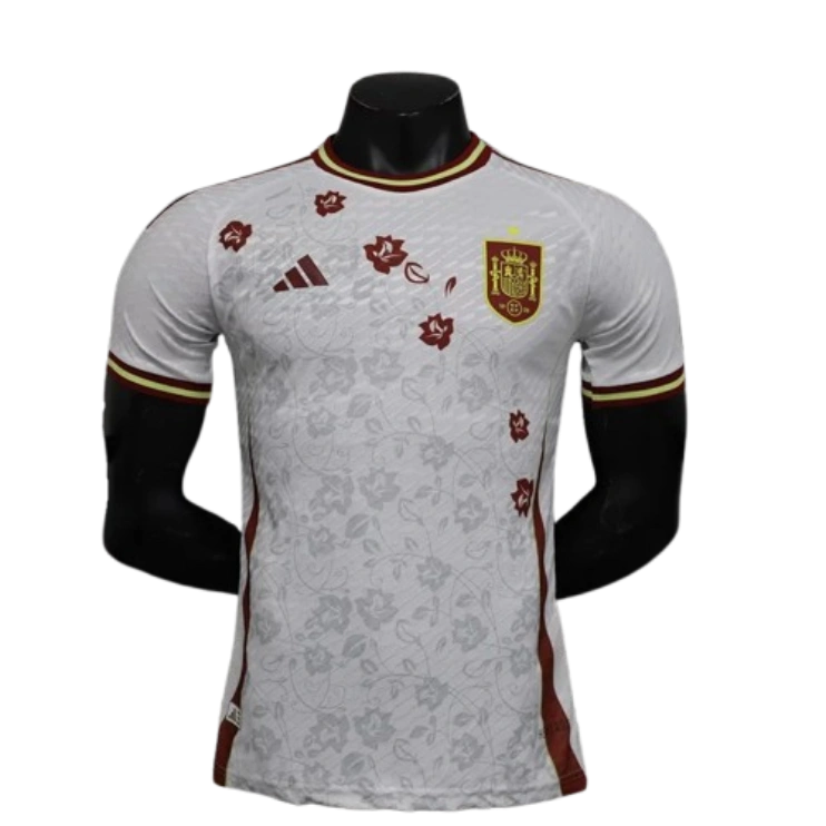 2024 Spain White Special Player Version Jersey