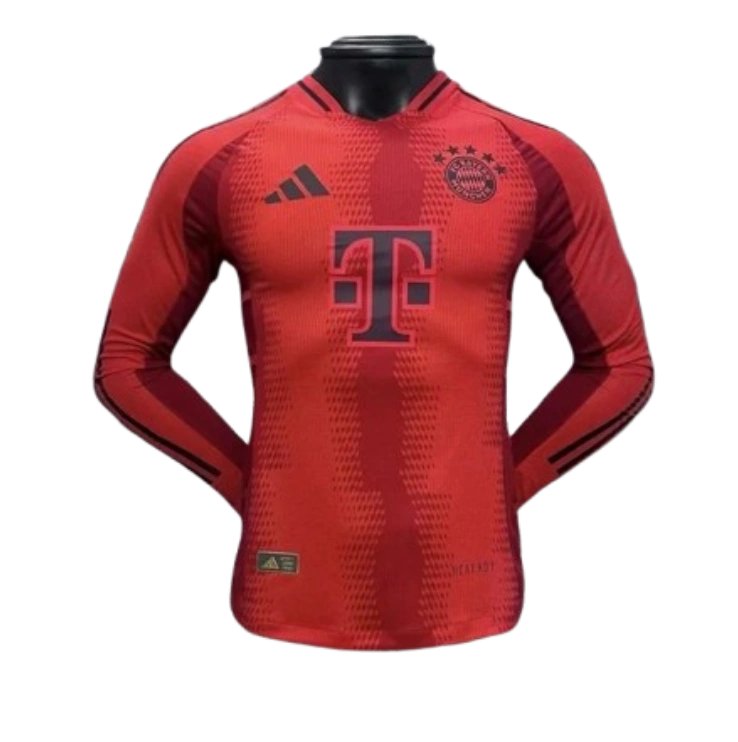 24-25 Bayern Munich Home Player Version Long Sleeve