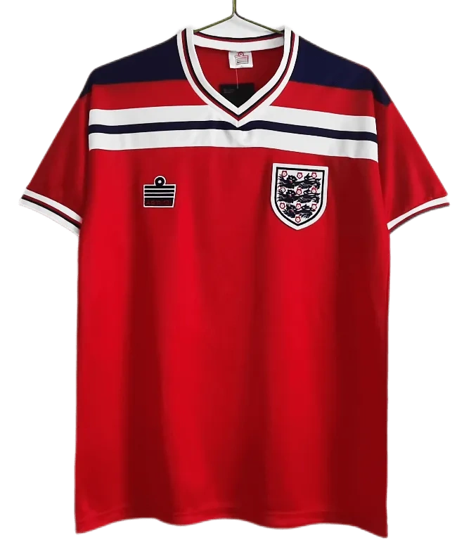 England 1982 Retro Soccer Jersey Away Replica