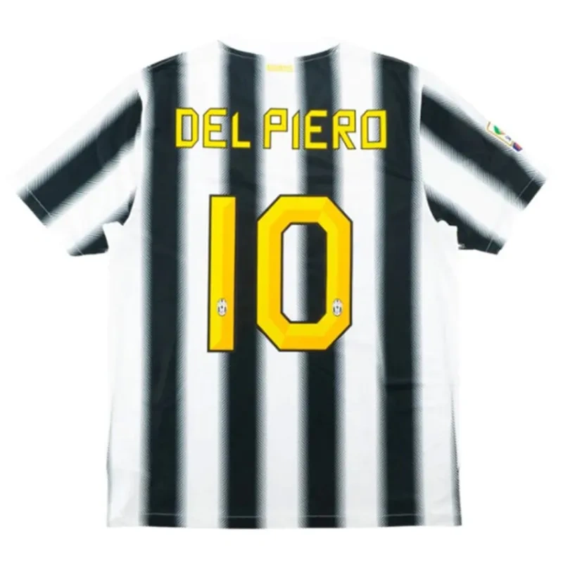 2011-12 Juventus Del Piero #10 Retro Jersey Home Replica