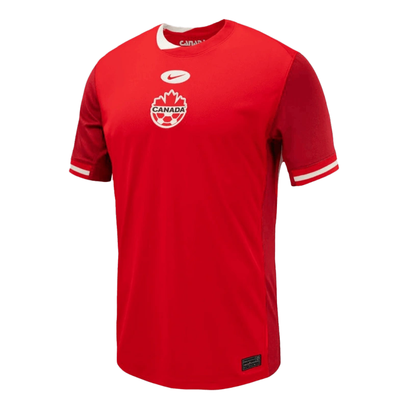 Nike Canada Soccer Jersey Home Custom Shirt 2024