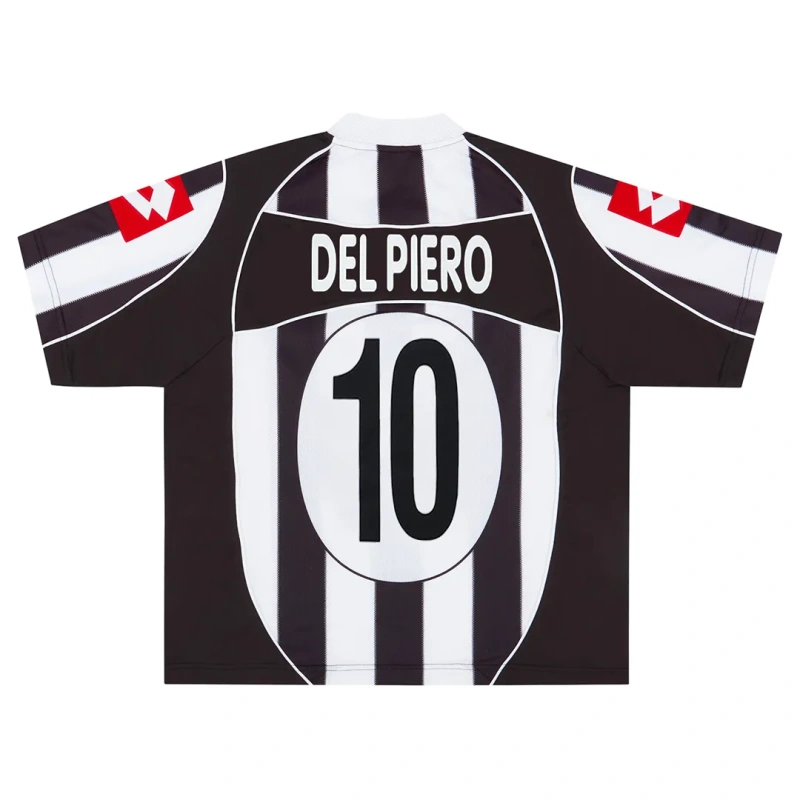 2002-03 Juventus Del Piero #10 Retro Jersey Home Replica