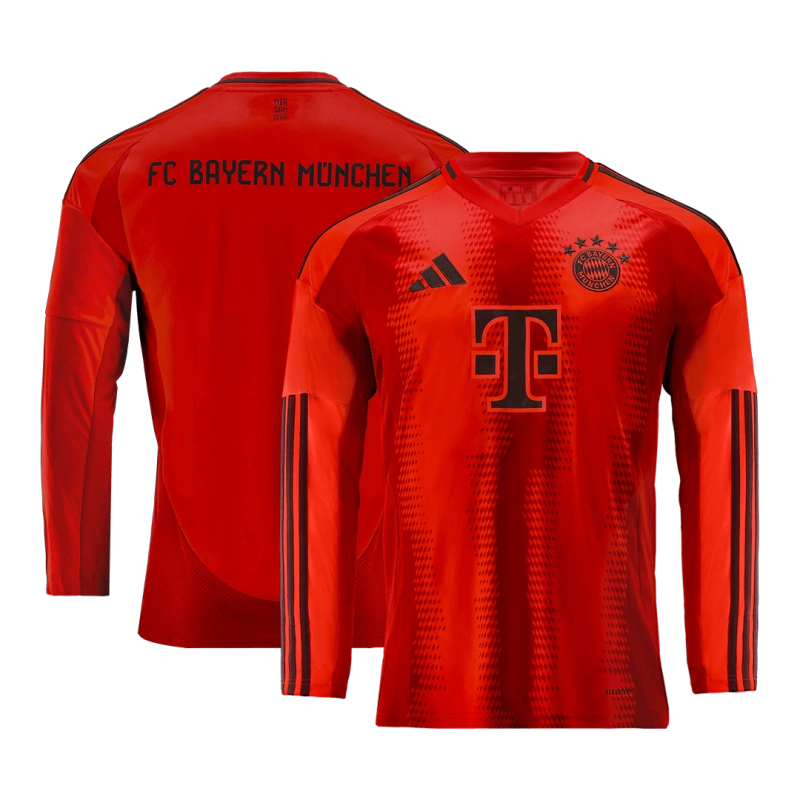 Bayern Munich Home Long Sleeve Jersey 2024-25