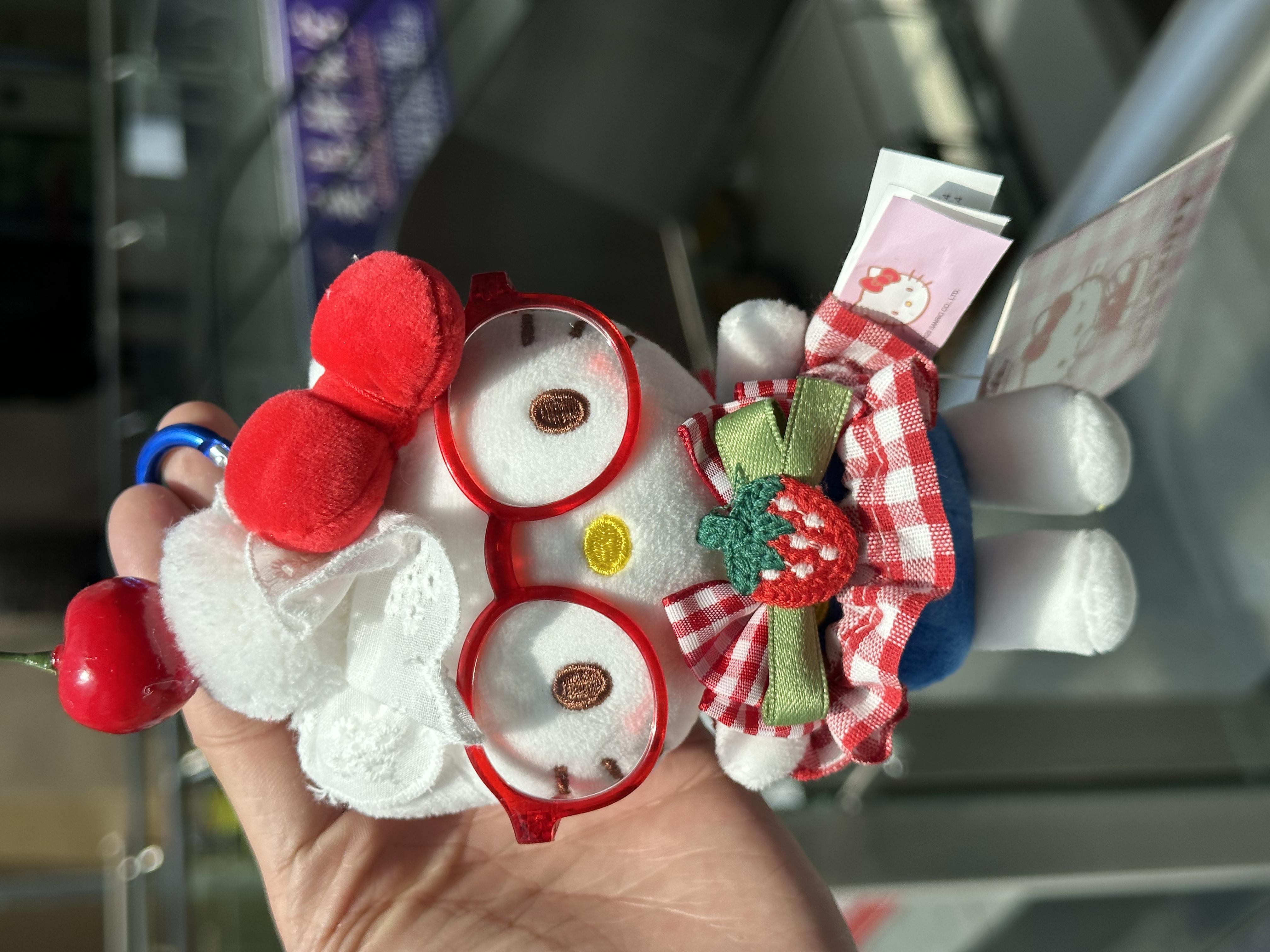 Hello Kitty bag charm