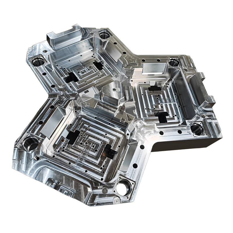 Customized Processing of Automobile Mold Base - Automotive Lights: Three-Color Mold Framing