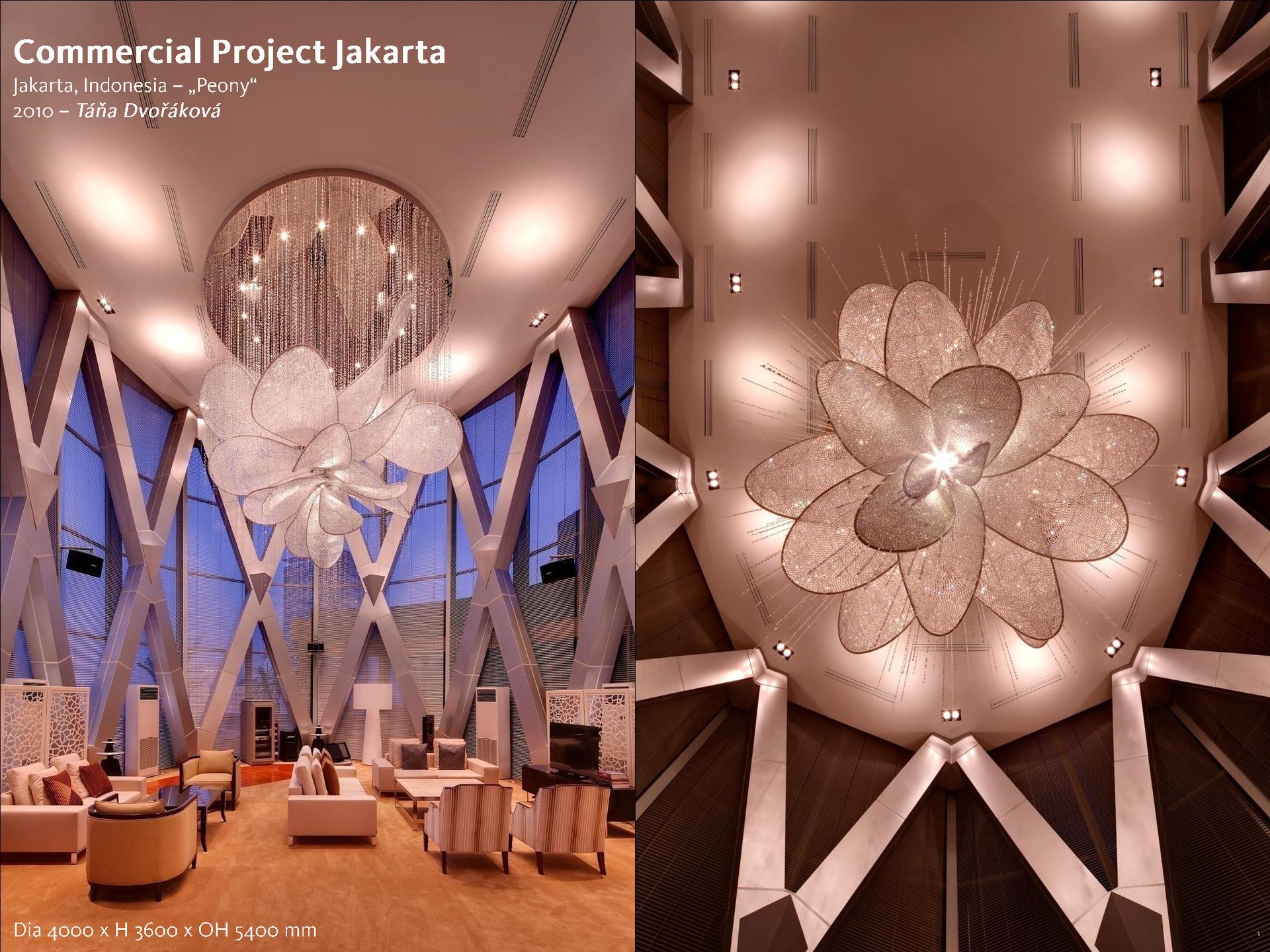 Customized lighting fixtures for hotels