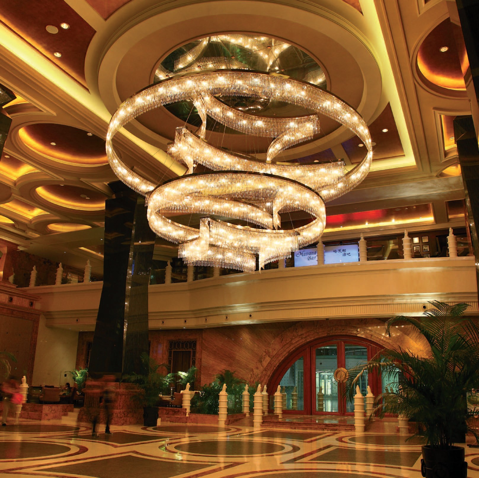 Customized lighting fixtures for hotels